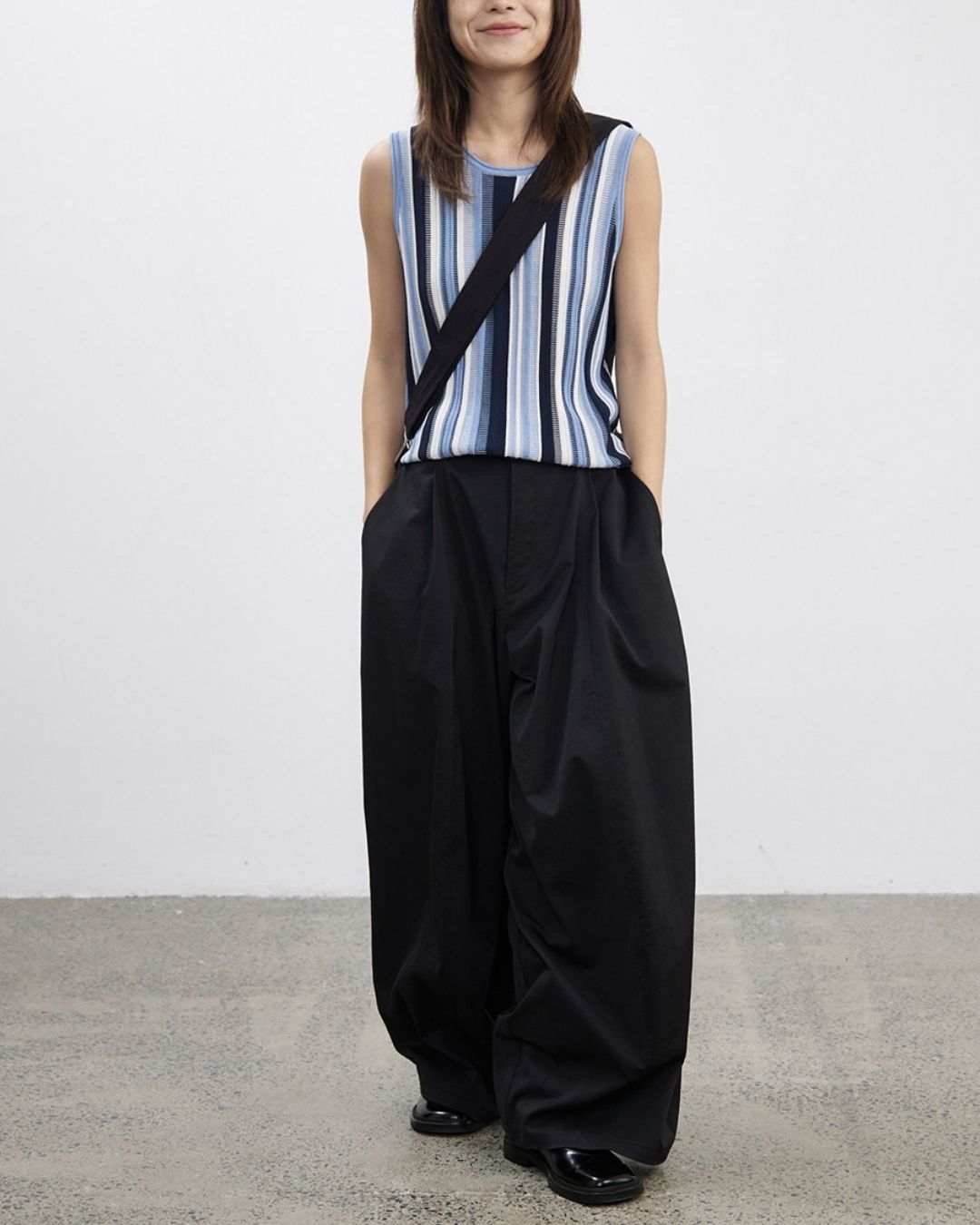 Relaxed Drape Pants　PT046