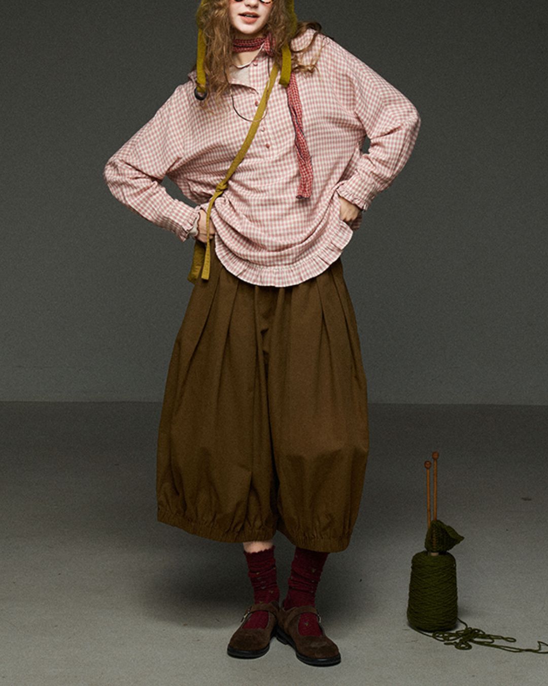 Cropped Pumpkin Pants　PT014