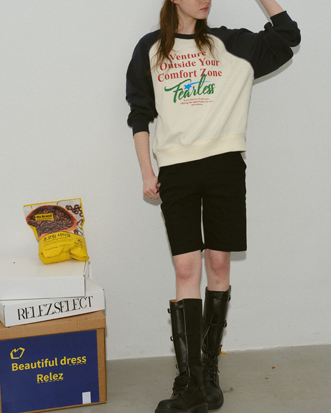 Basic Straight Half Pants　SP004