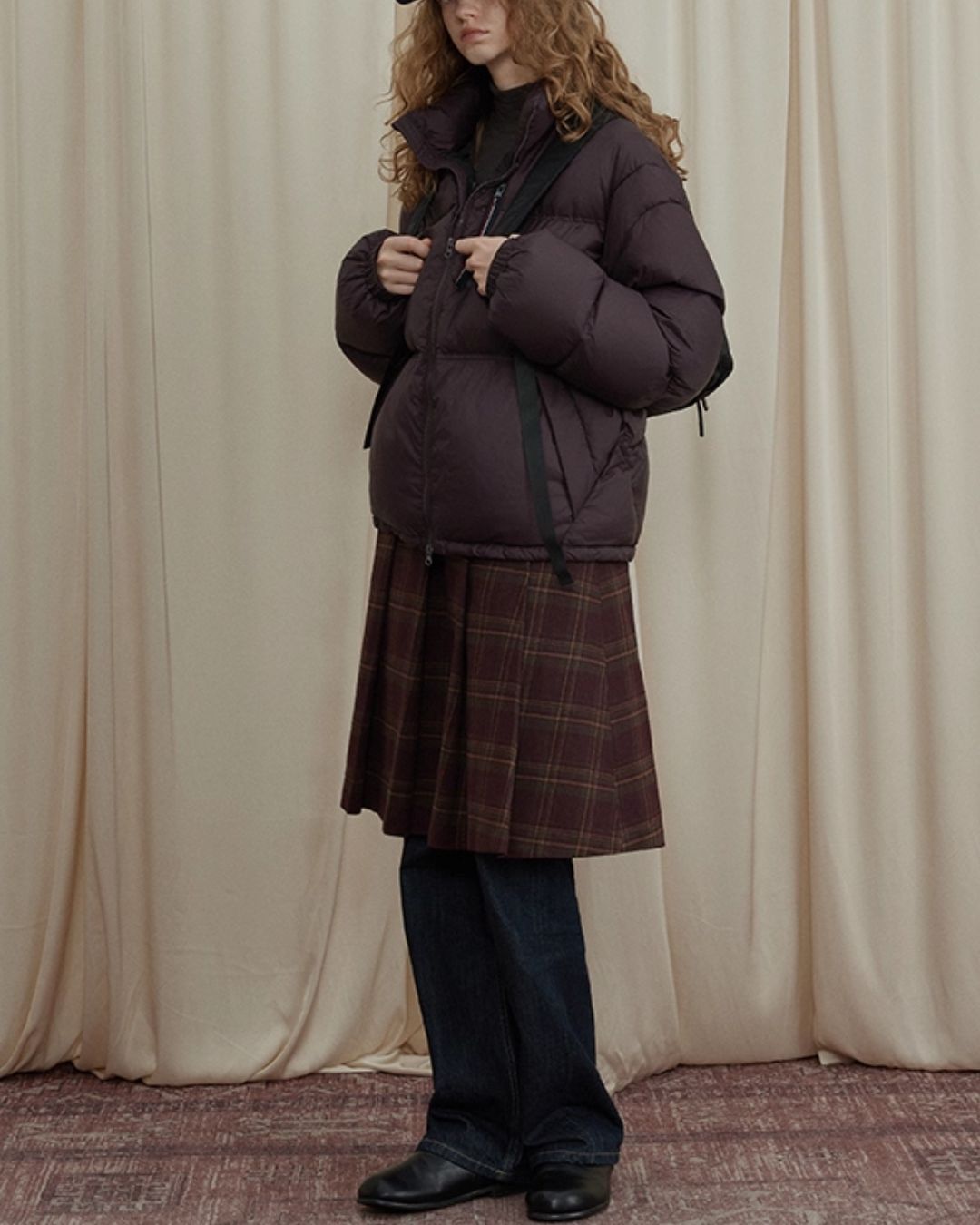 Stand Collar Down Jacket　JK040