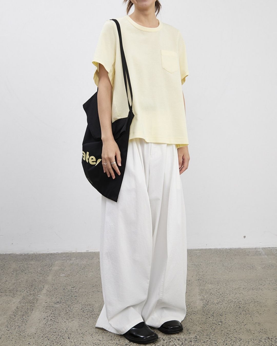 Relaxed Drape Pants　PT046