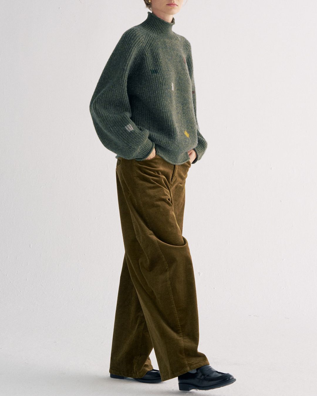 Vintage Corduroy Wide Pants　PT030