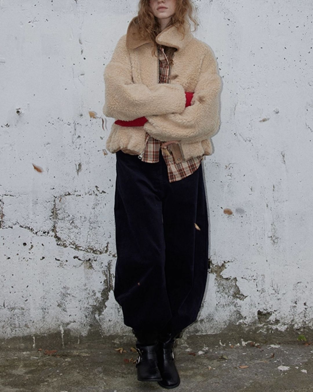 Cotton Check Shirt　LS038