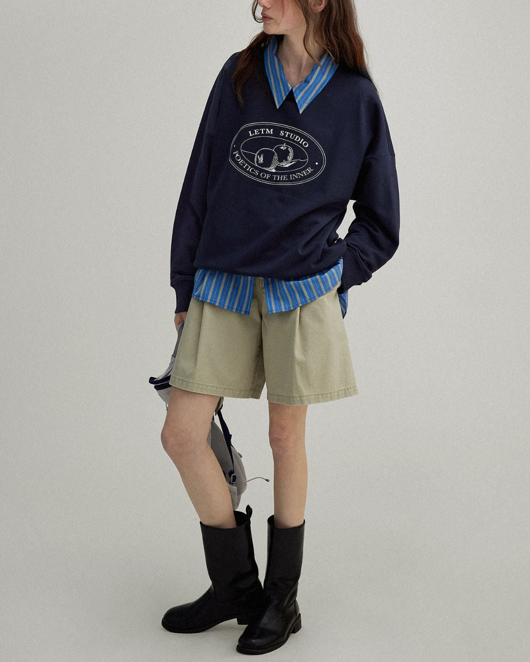 Letter Printed Sweat　SW003