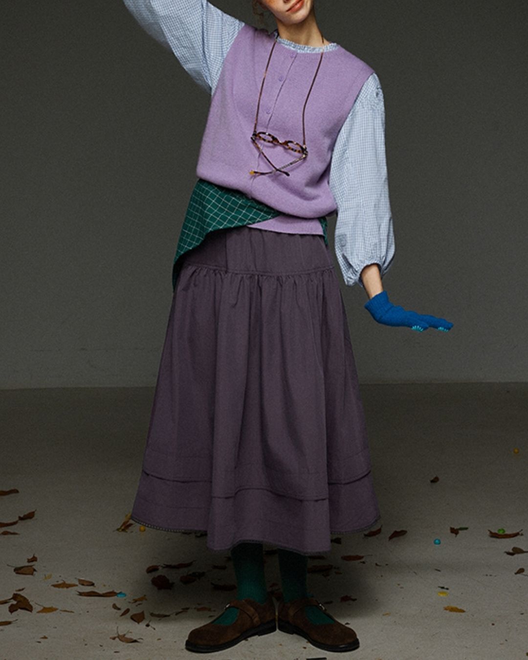 Puff Sleeve Shirt Pullover　LS030