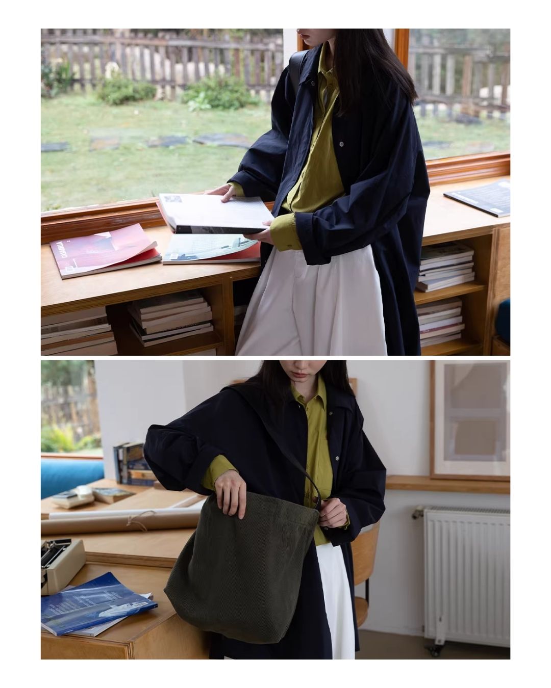 Water-repellent Single-breasted Coat　CT033
