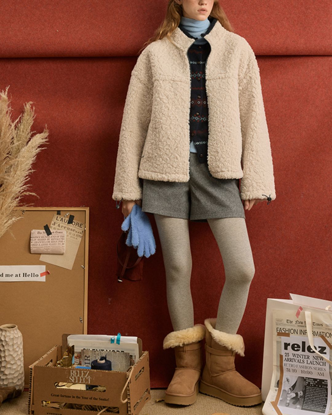 Turtleneck Wool Soft Knit　KN072