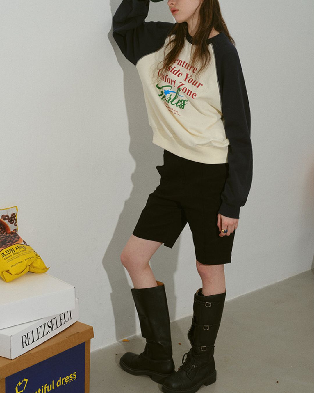 Basic Straight Half Pants　SP004
