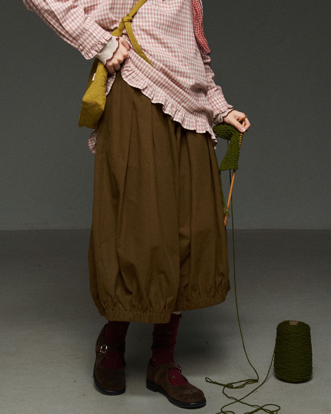 Cropped Pumpkin Pants　PT014