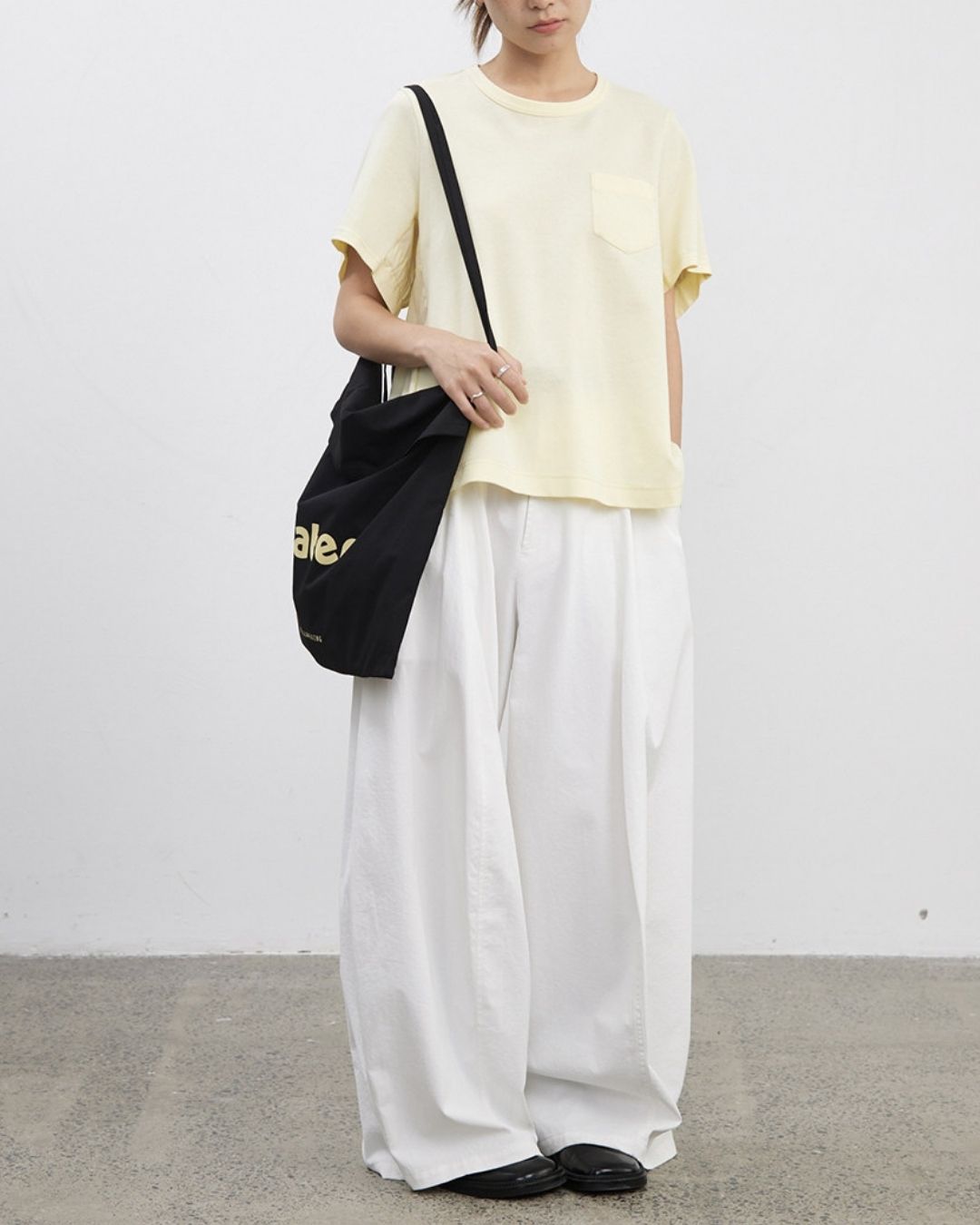 Relaxed Drape Pants　PT046
