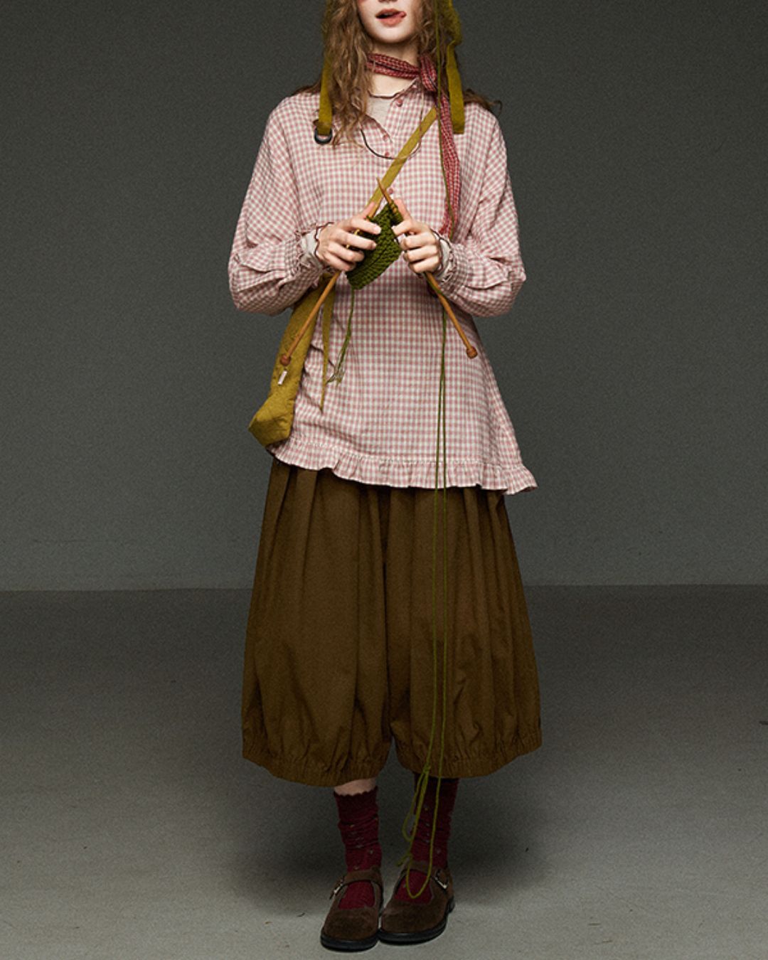 Cropped Pumpkin Pants　PT014