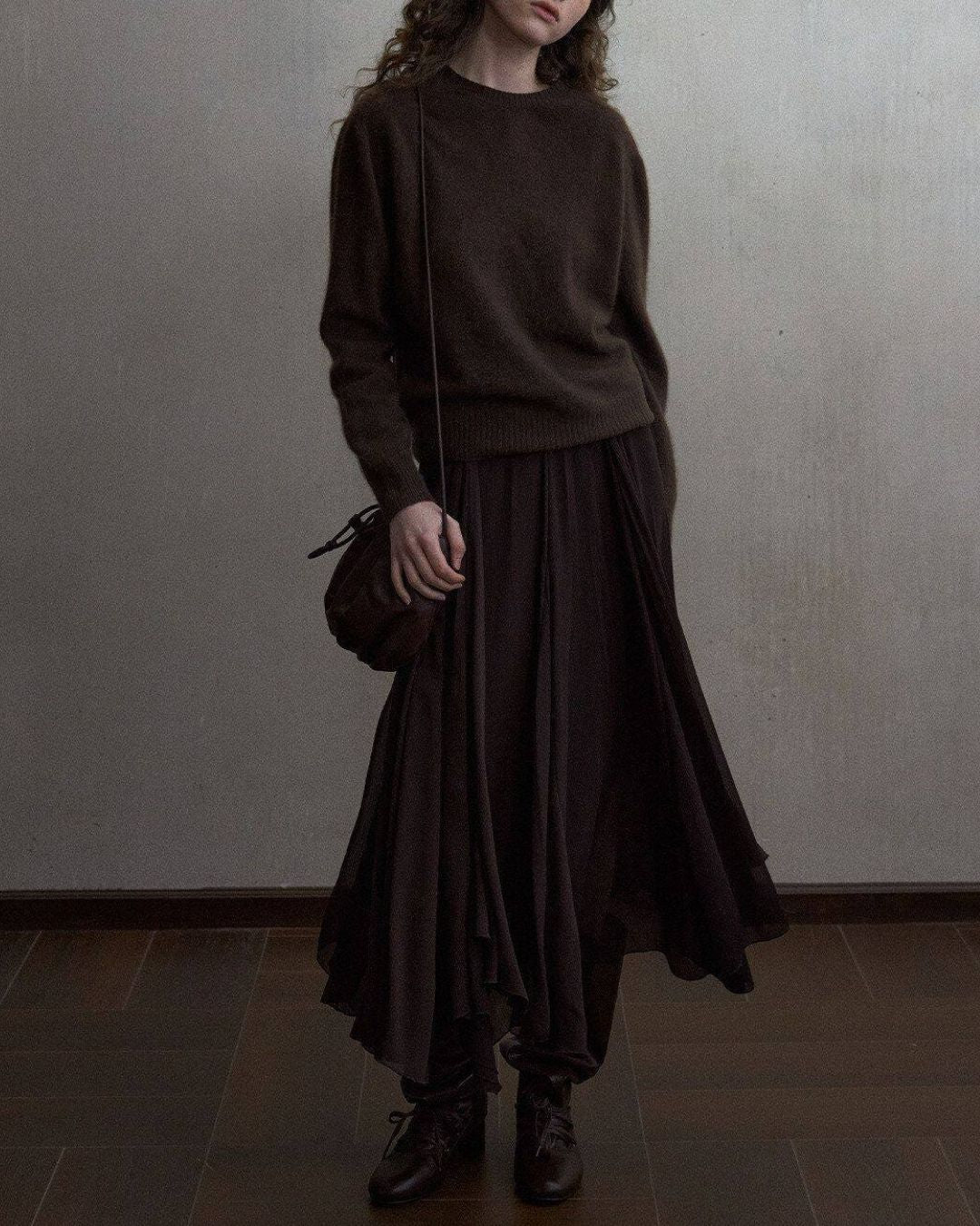 Soft Wool Knit Pullover　KN108