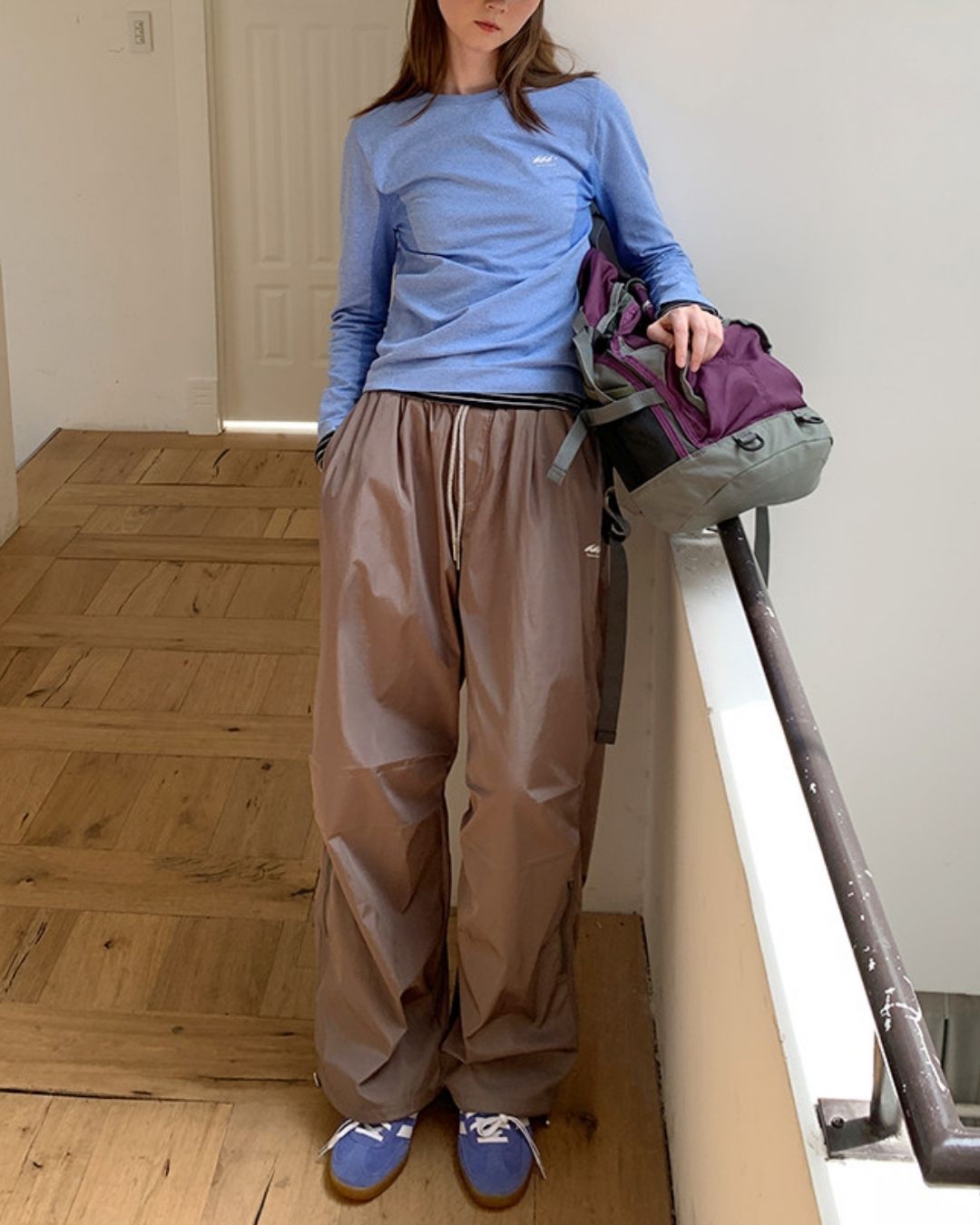 Drawcord Hem Outdoor Pants　PT041