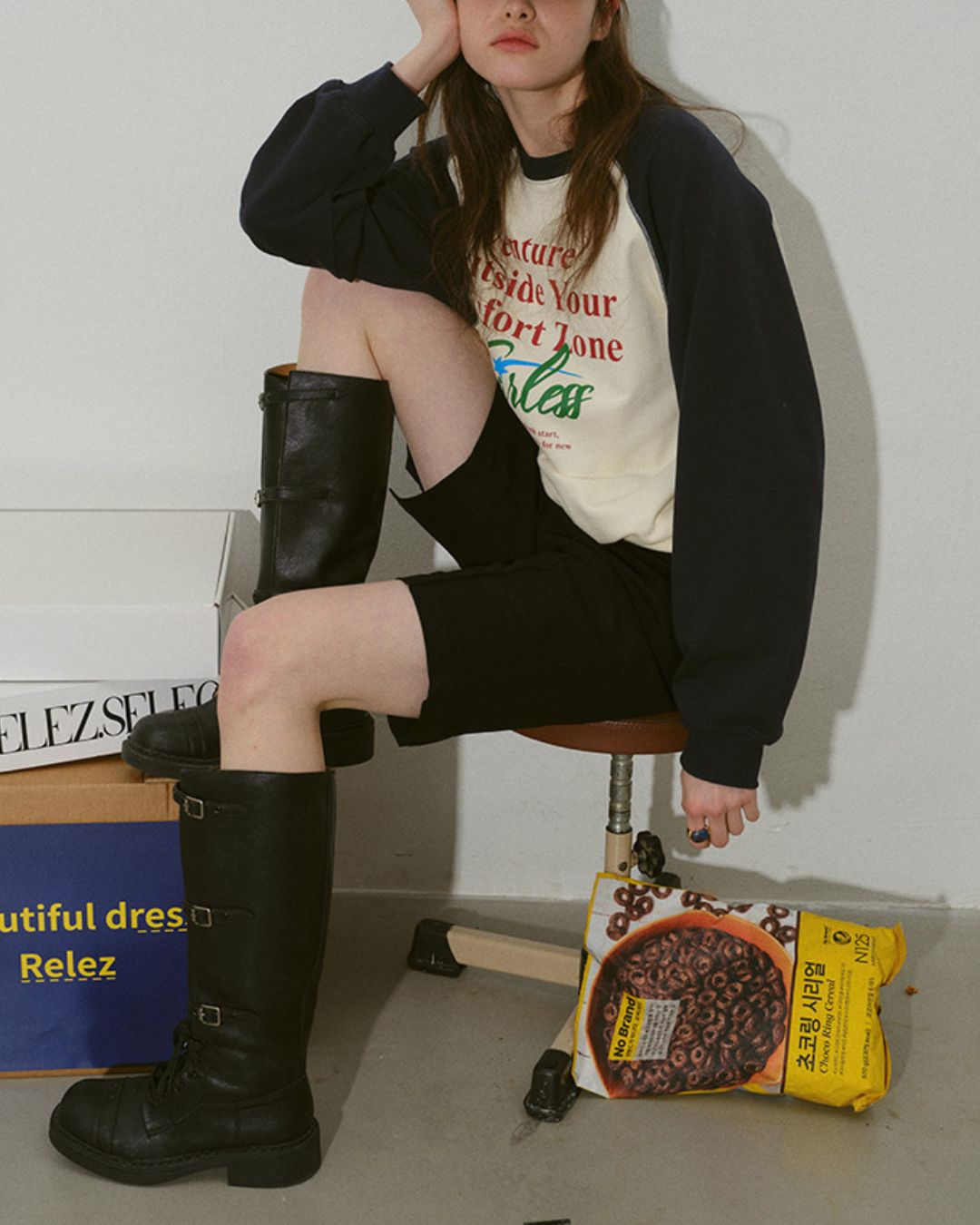 Basic Straight Half Pants　SP004
