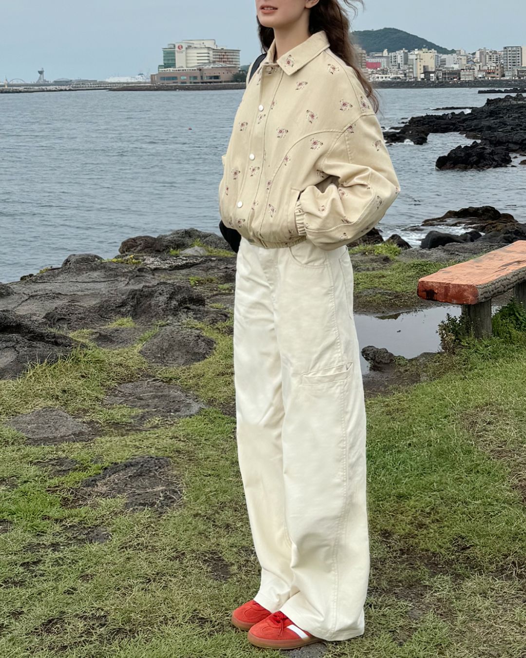 Cotton Straight Work Pants　PT006