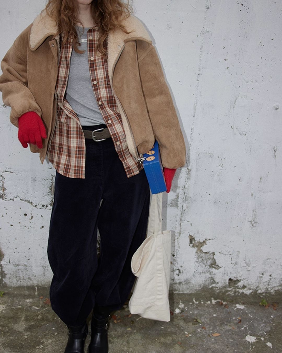 Cotton Check Shirt　LS038