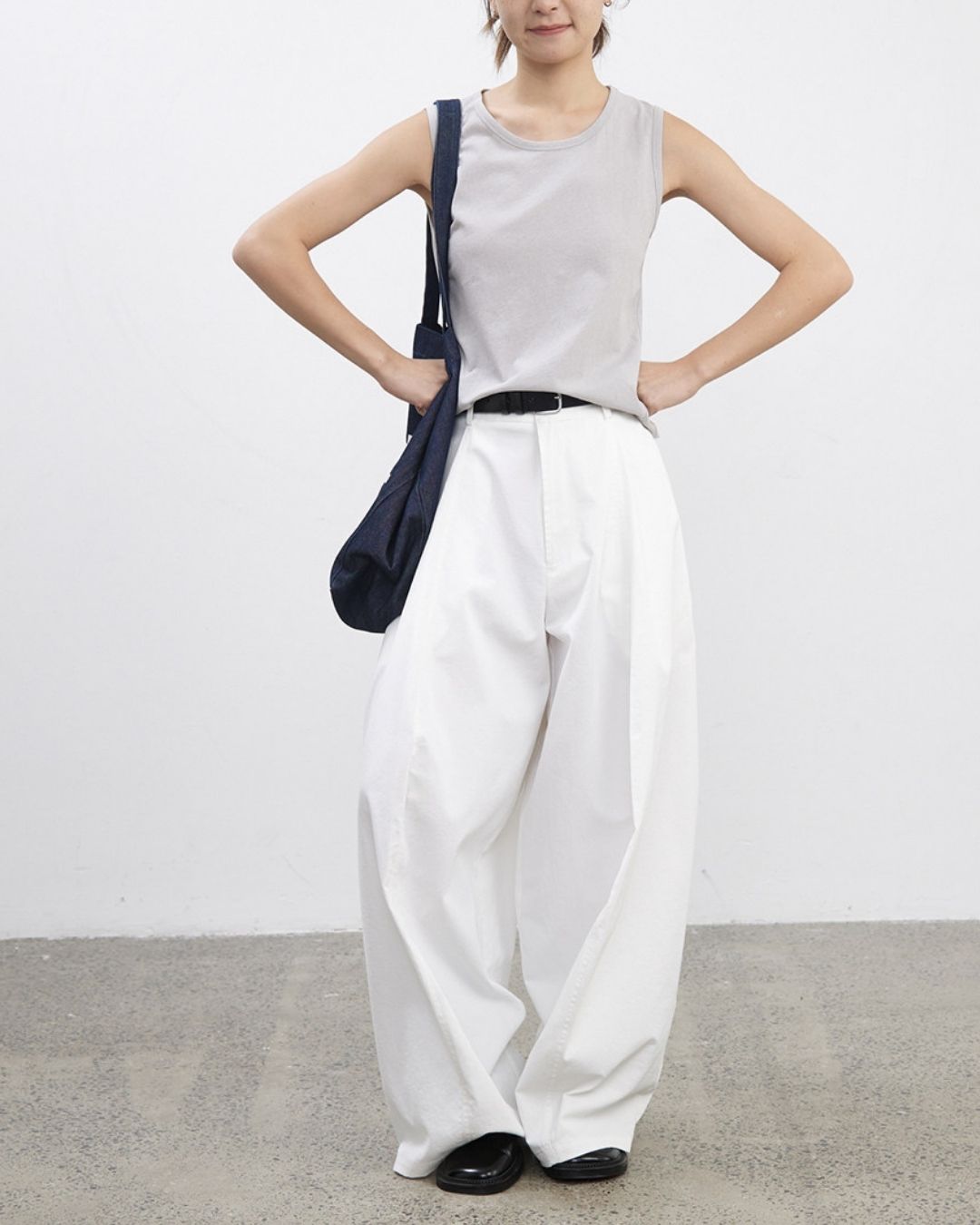 Relaxed Drape Pants　PT046