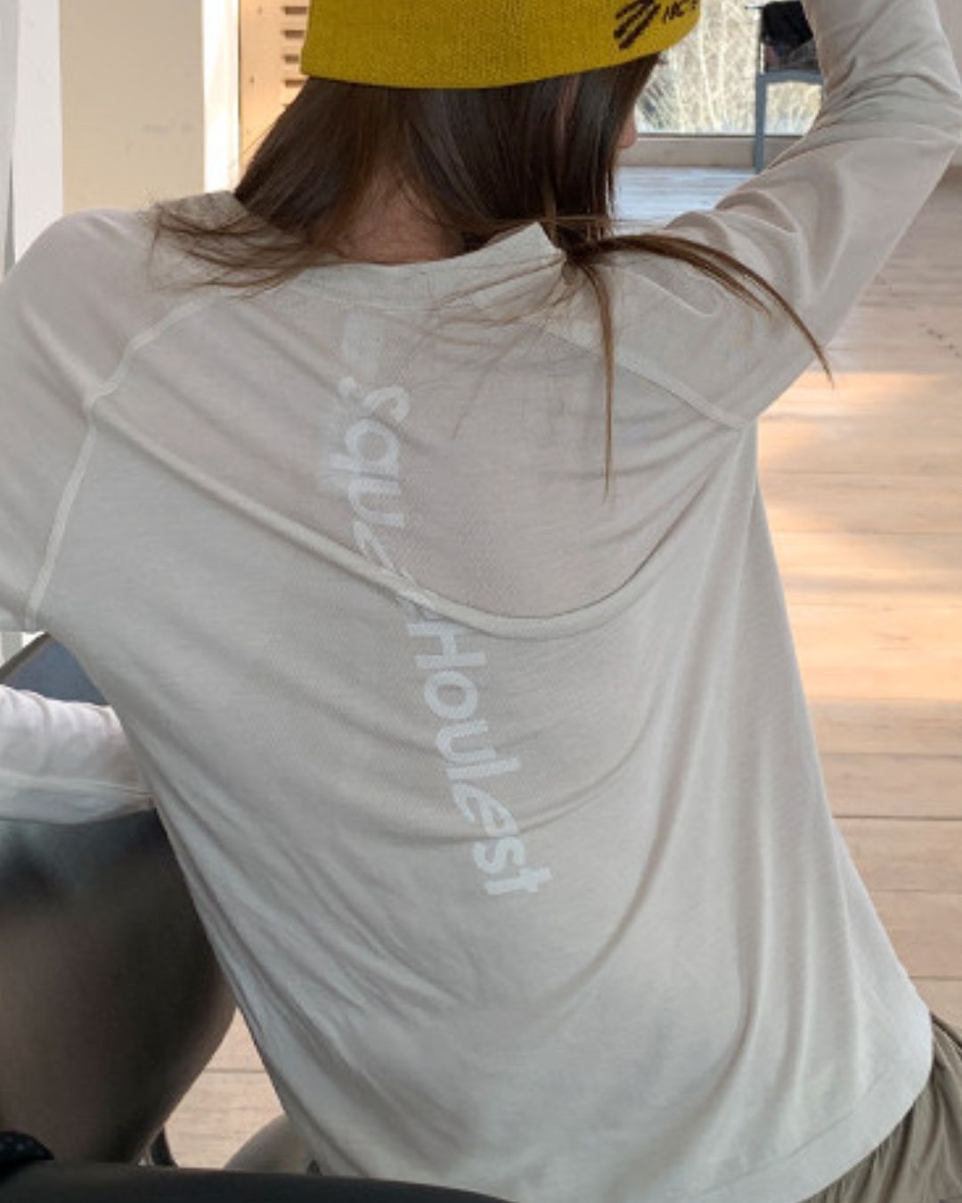 Comfortable Back Logo T-shirt　LT021