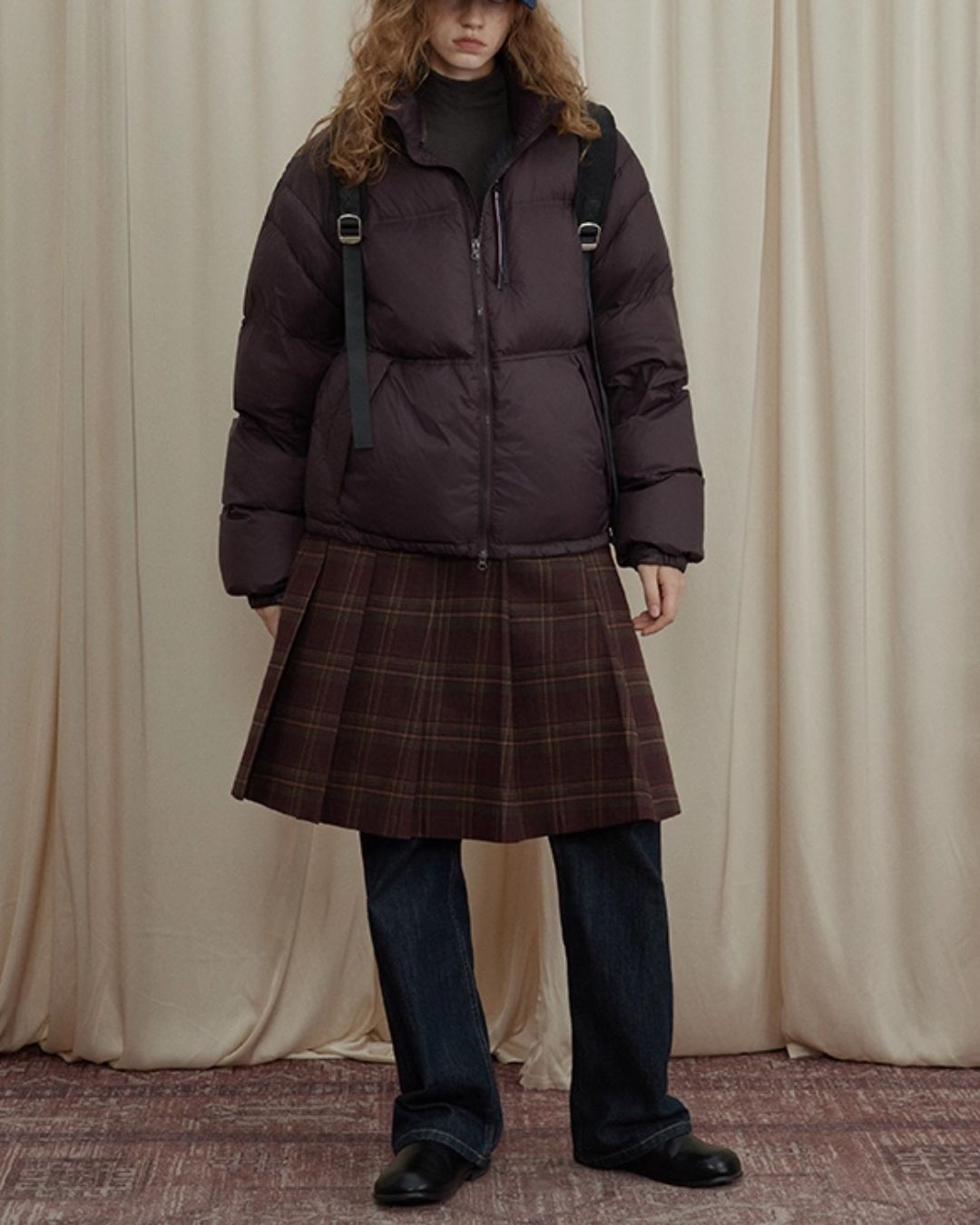 Stand Collar Down Jacket　JK040