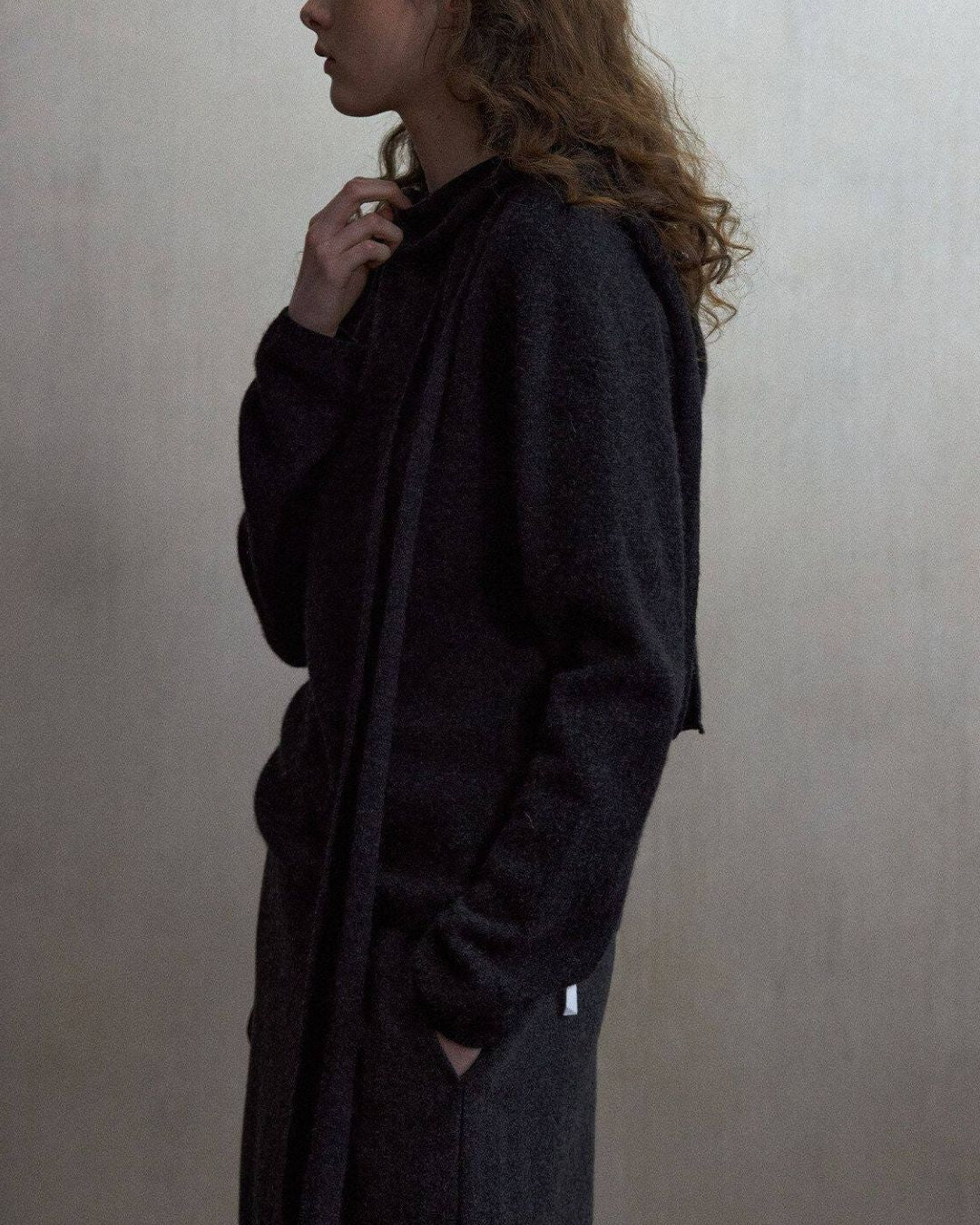 Basic Yak Wool Color Knit Pullover　KN109