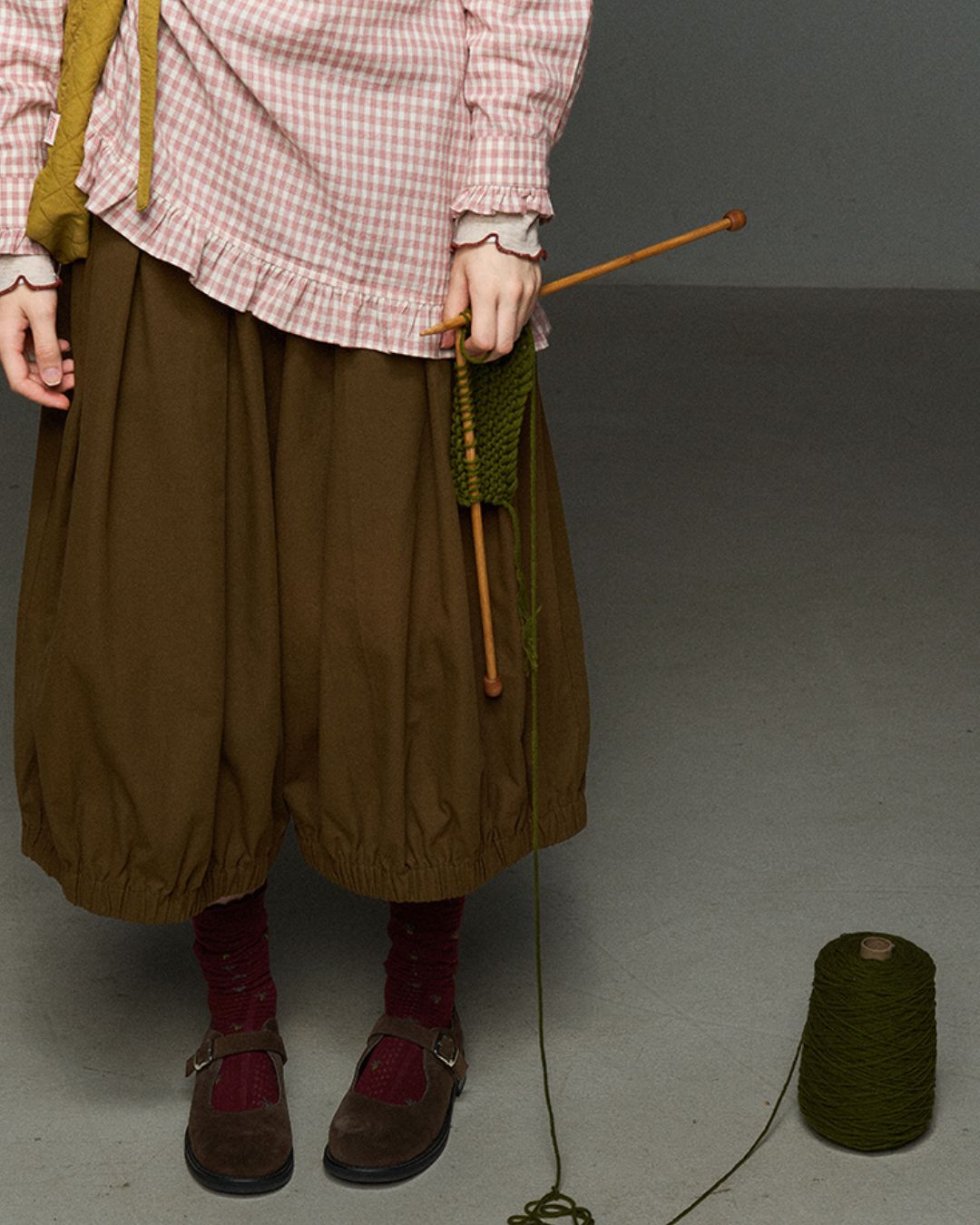 Cropped Pumpkin Pants　PT014