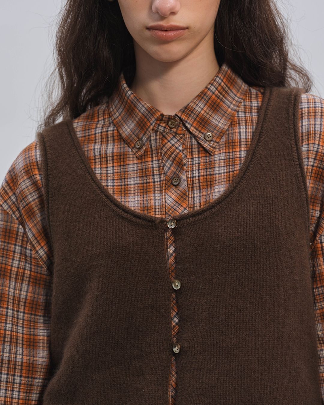 Front And Back 2-way Knit Vest　VT003