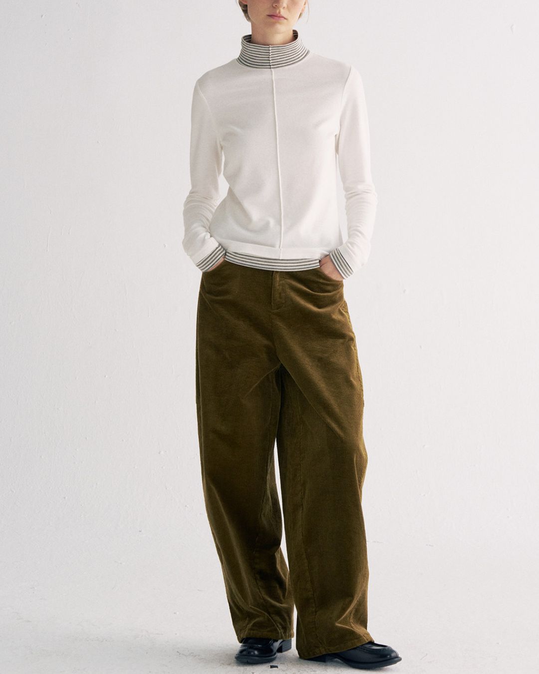 Vintage Corduroy Wide Pants　PT030