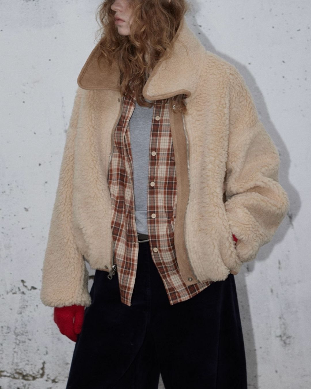 Cotton Check Shirt　LS038