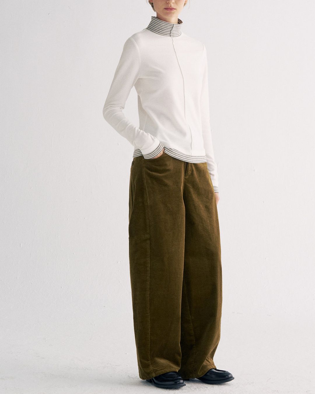 Vintage Corduroy Wide Pants　PT030
