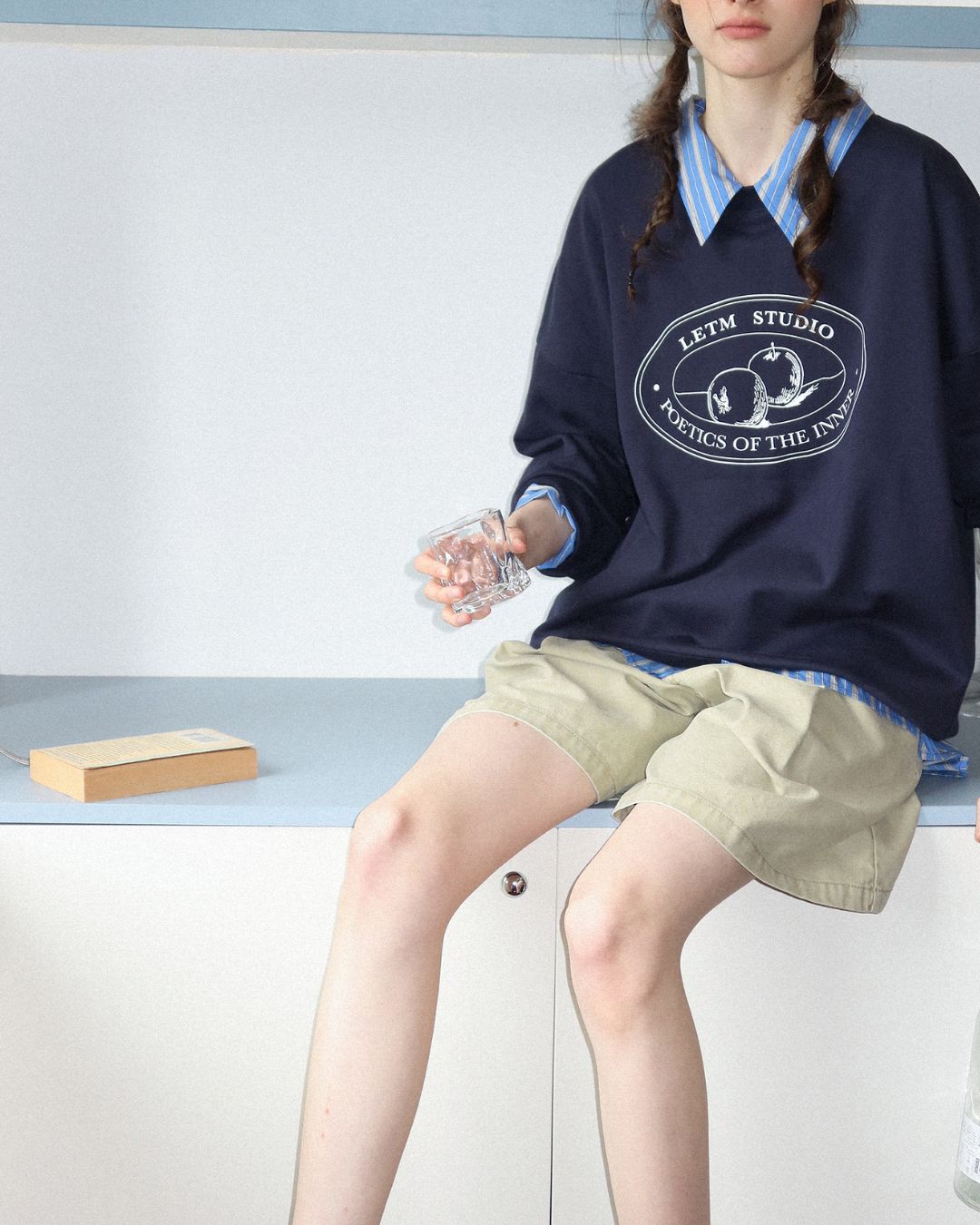 Letter Printed Sweat　SW003