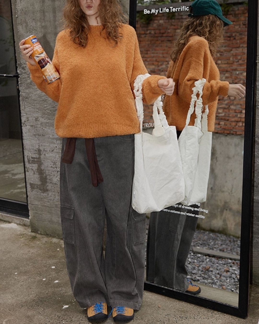 Work Denim Wide Pants　DP008