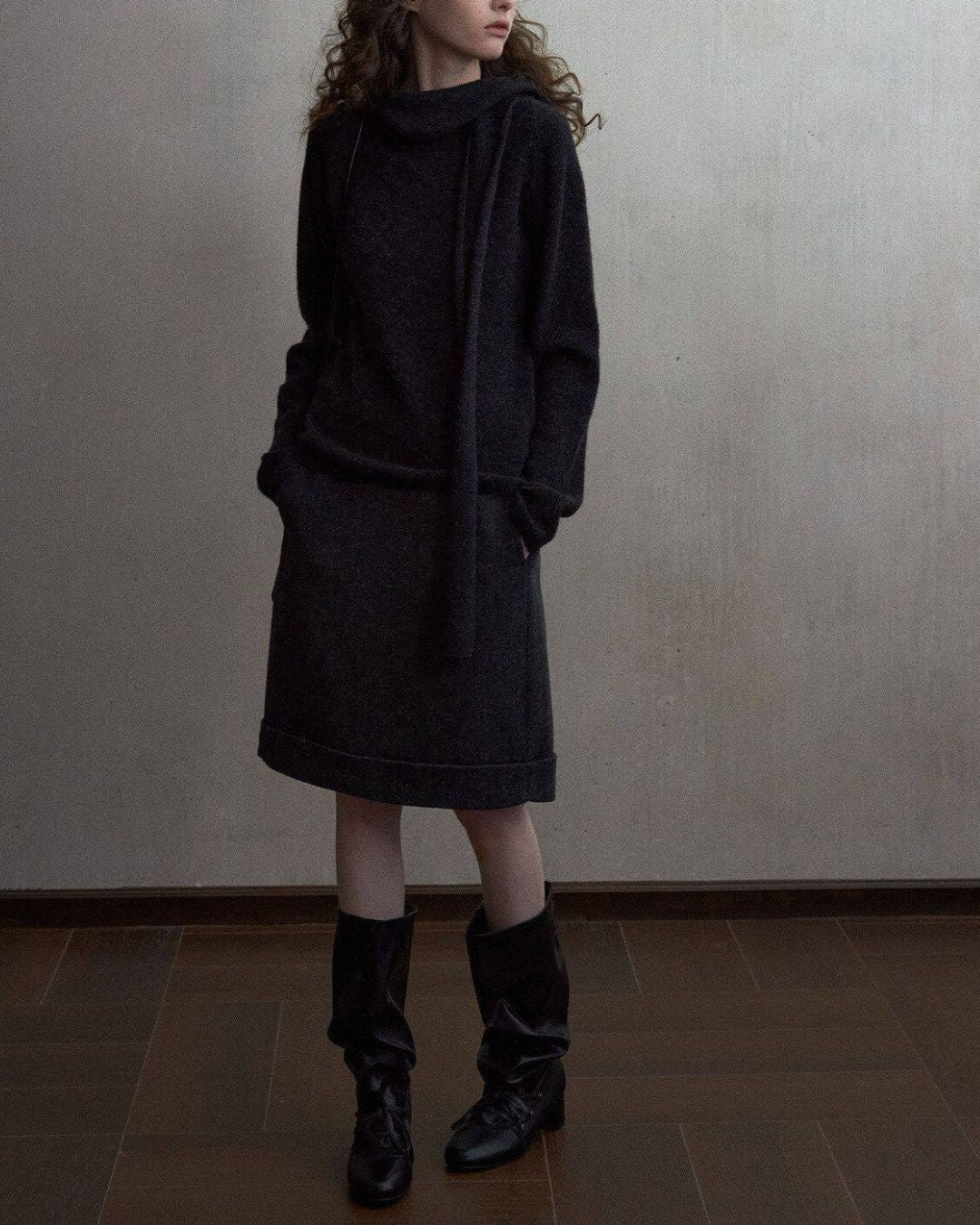 Basic Yak Wool Color Knit Pullover　KN109