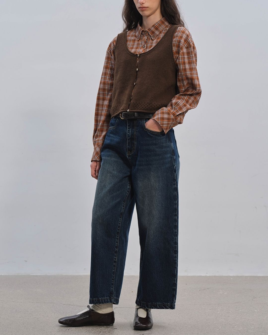 Front And Back 2-way Knit Vest　VT003