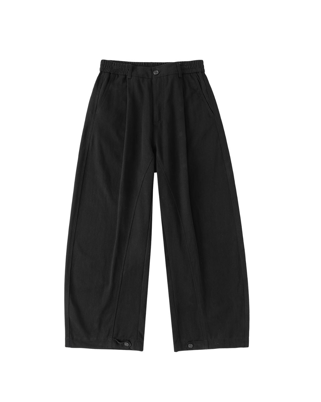 Curve Wide Adjustable Button Pants　PT021