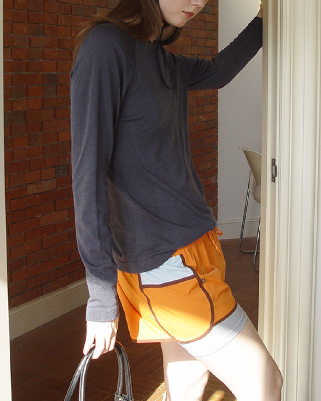 Comfortable Back Logo T-shirt　LT021