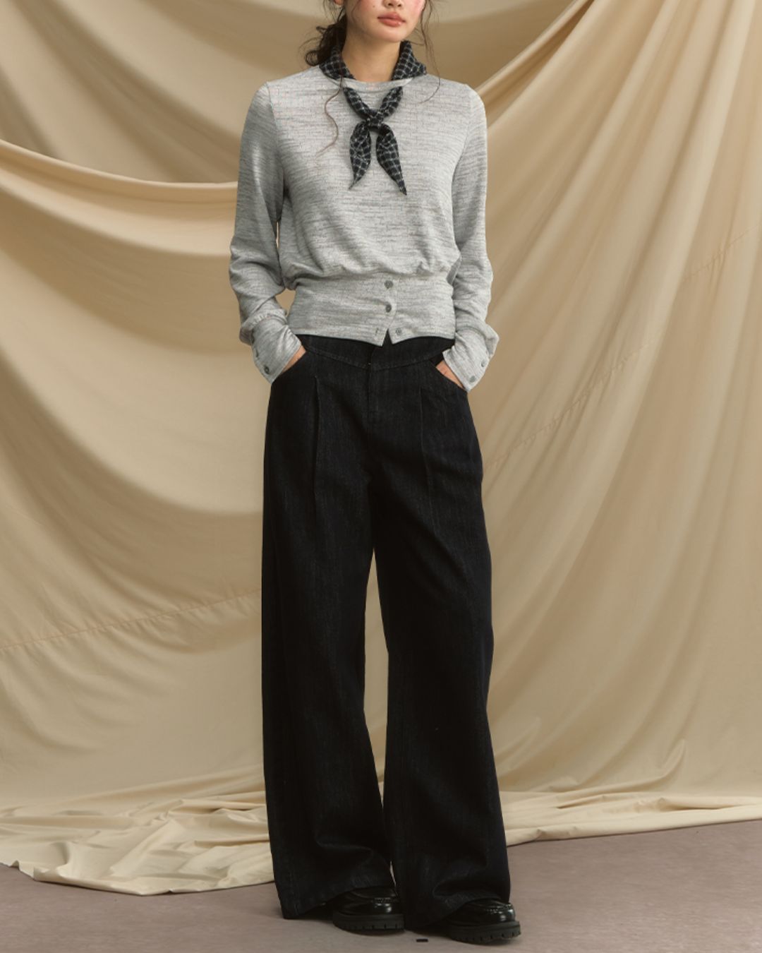 Wide Leg Classic Jeans　DP002