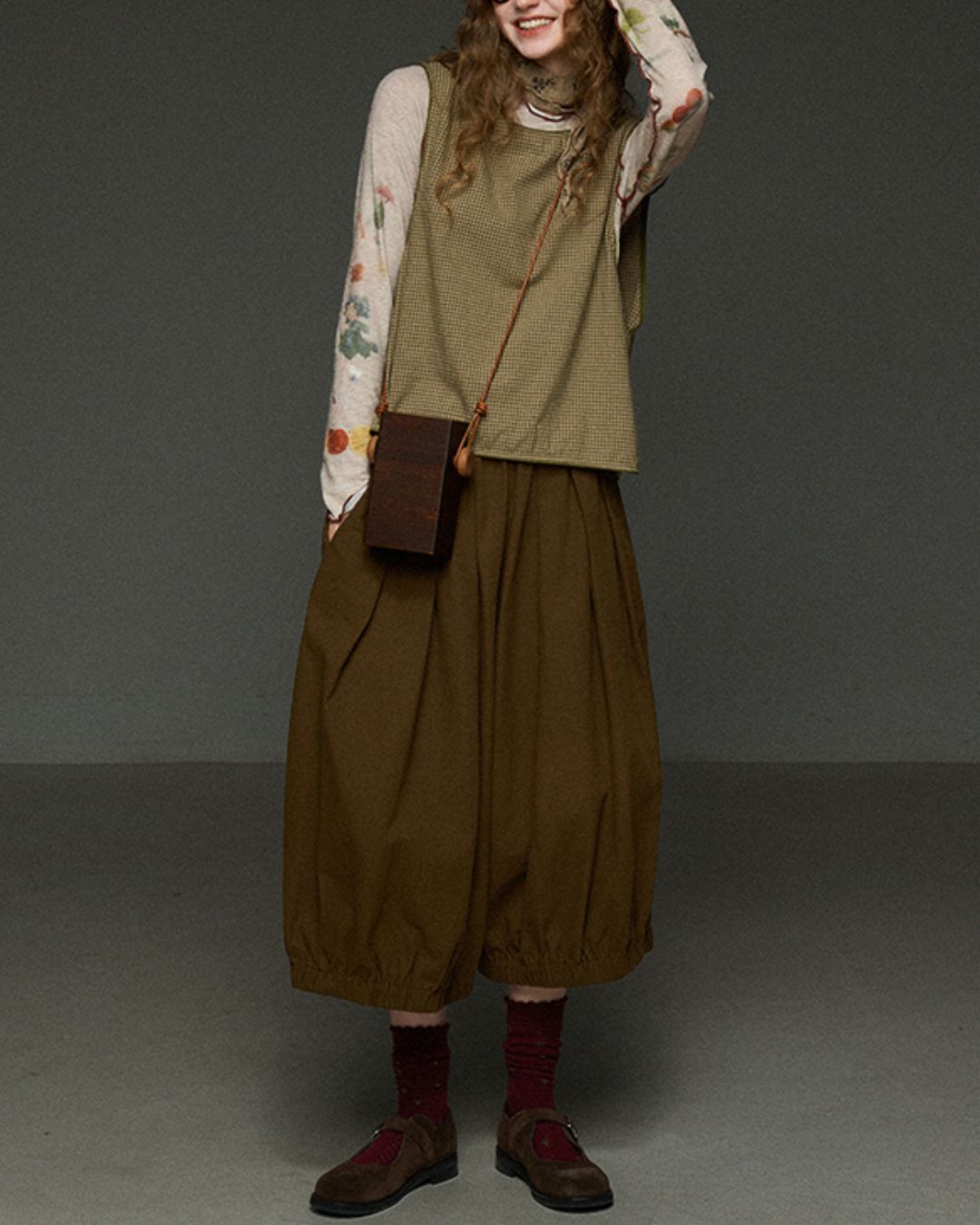 Cropped Pumpkin Pants　PT014