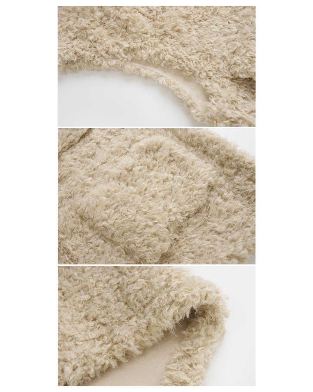 Stand Collar Boa Flap Pocket Vest　VT015