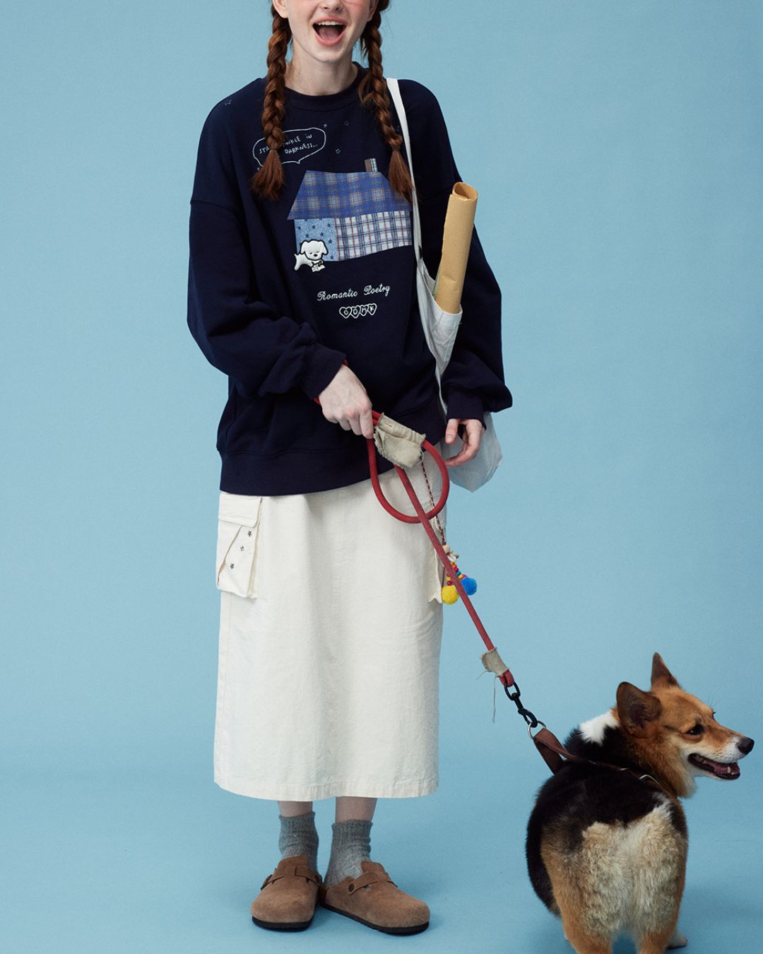 Star Studded Midi Skirt　SK001