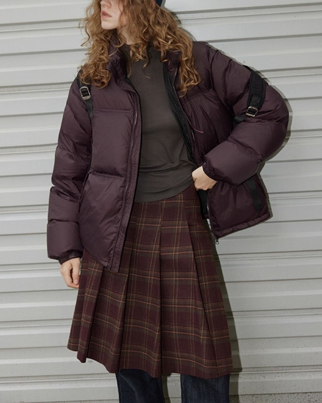 Stand Collar Down Jacket　JK040