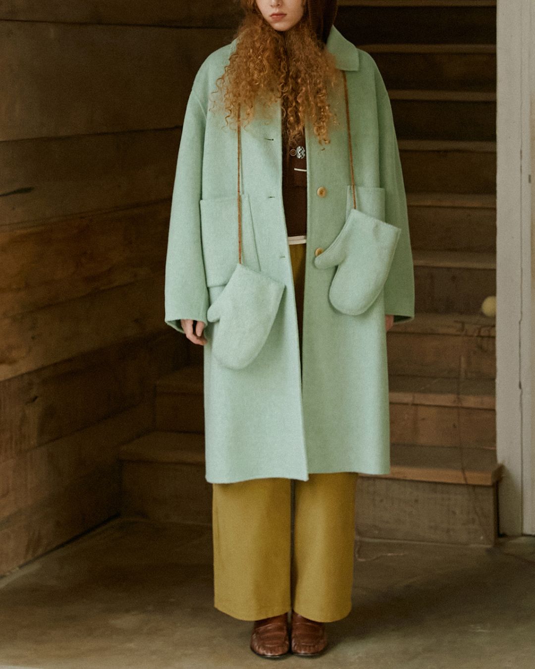 Double-faced Long Wool Coat　CT027