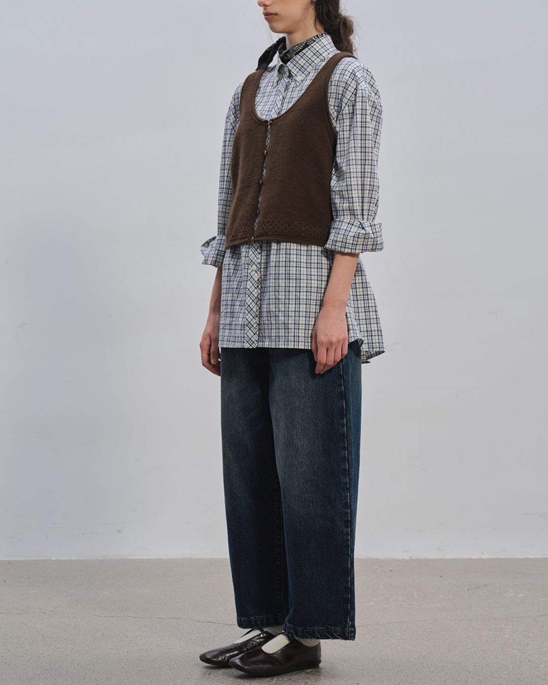 Front And Back 2-way Knit Vest　VT003