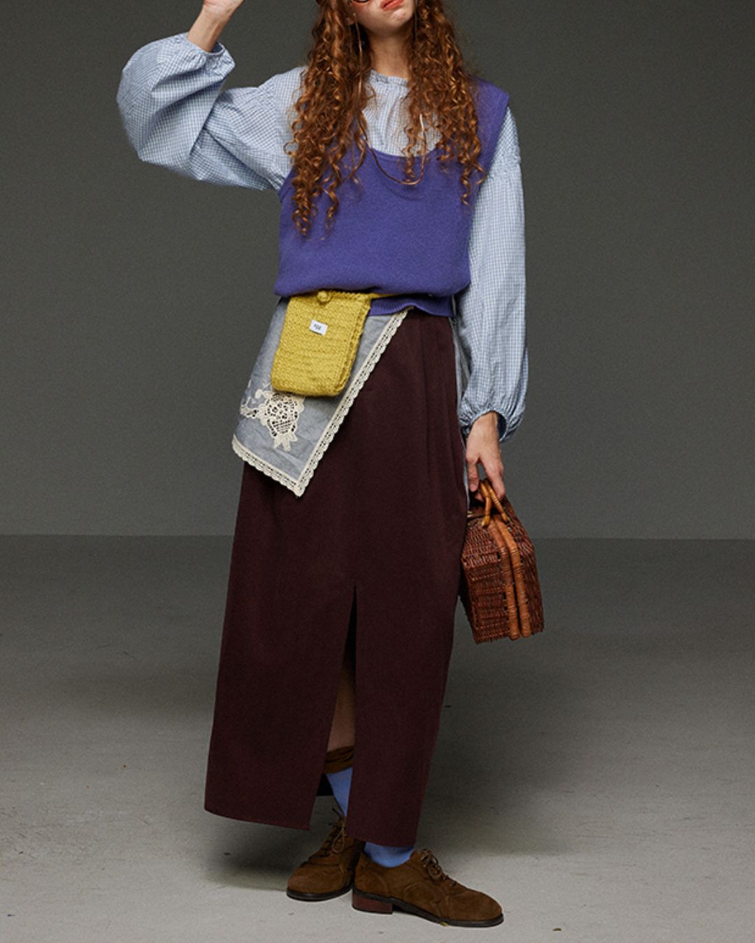 Front And Back 2-way Knit Vest　VT005