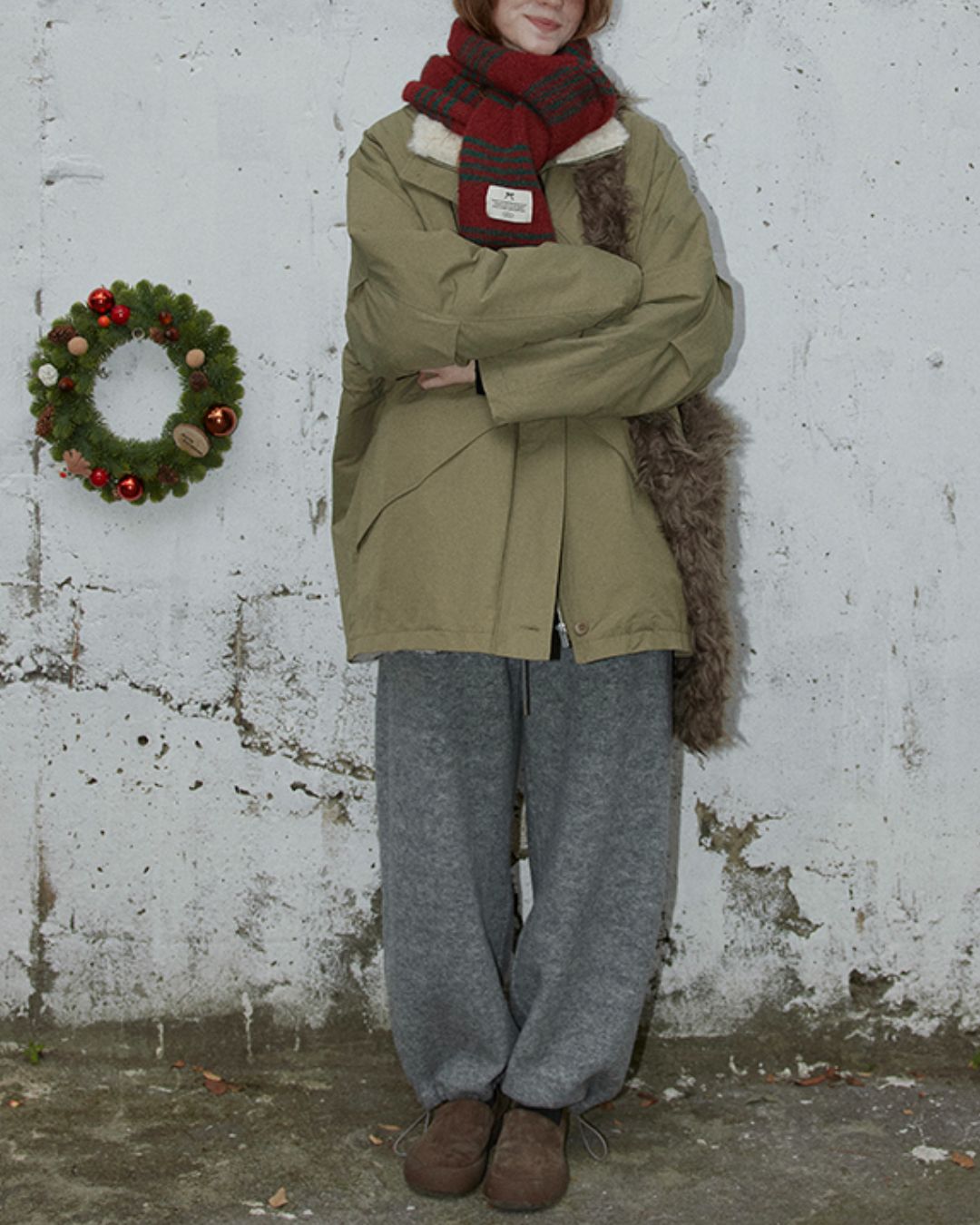 Drawstring Wool Casual Pants　PT023