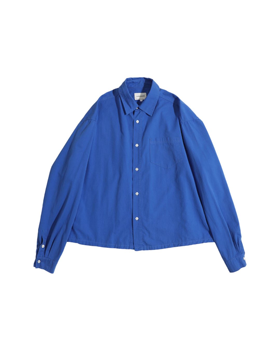 Cropped Cotton Shirt　LS007