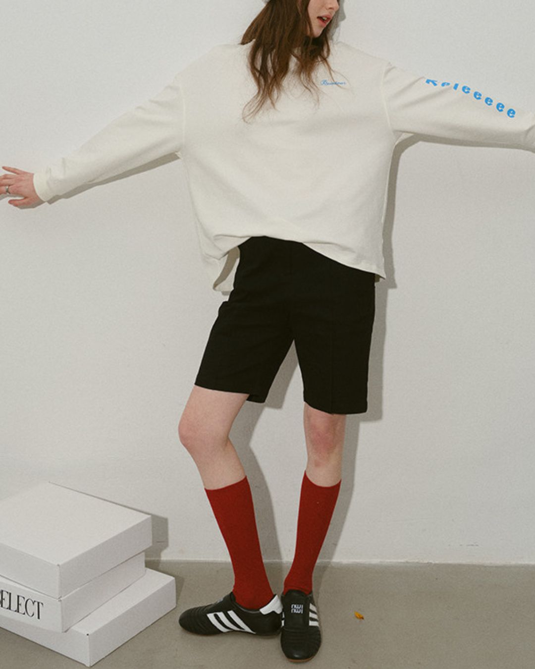 Basic Straight Half Pants　SP004