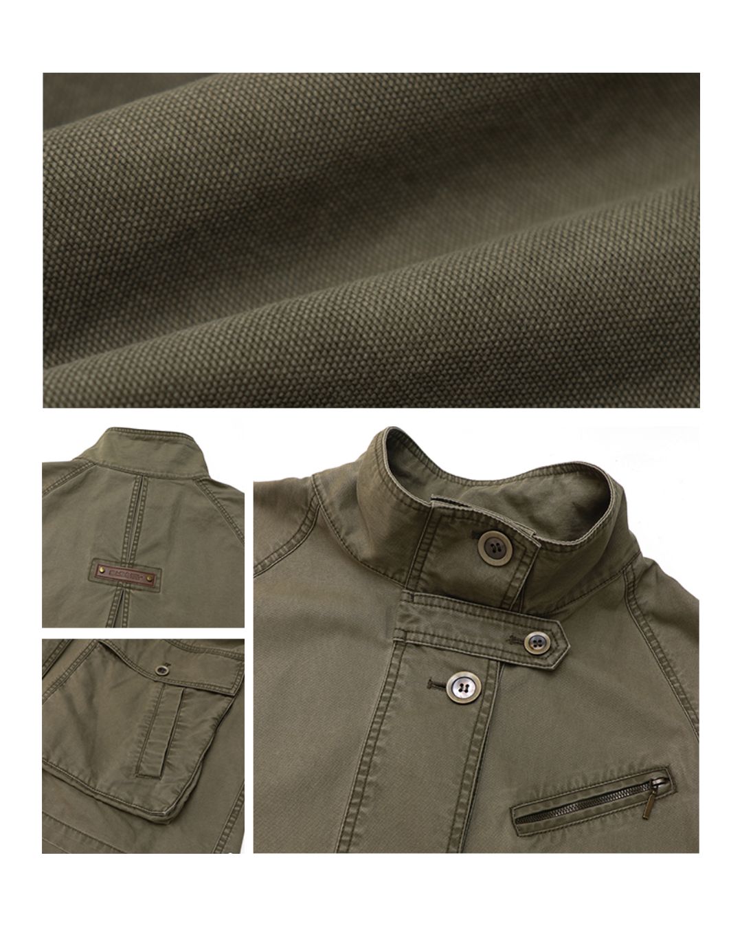 Washed Cotton Work Jacket　JK024