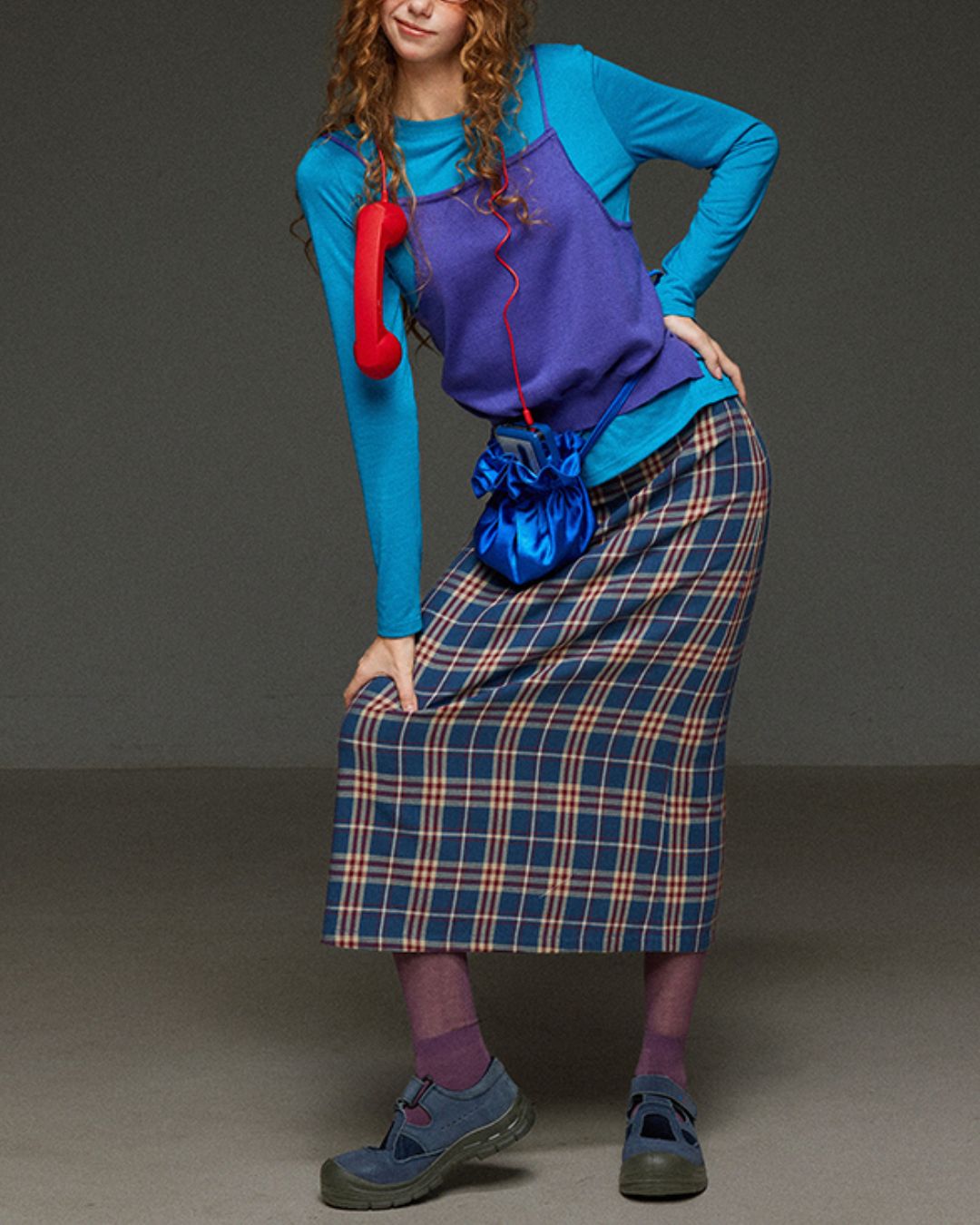 Back-open Camisole Knit Vest　KN033