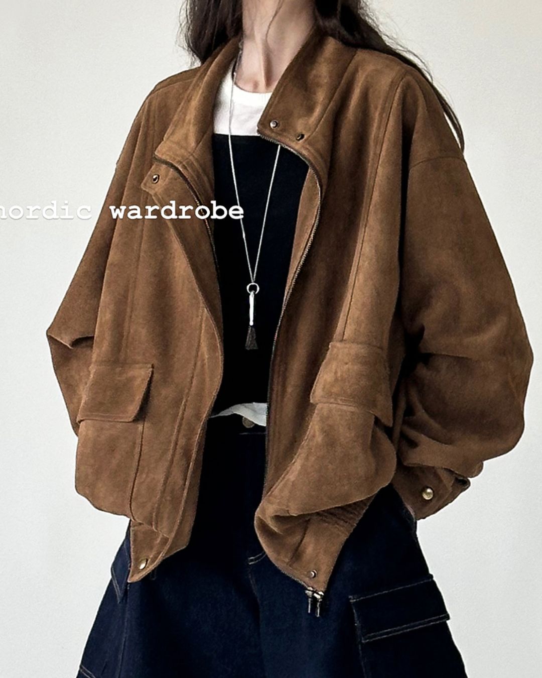 Suede Retro Jacket　JK019