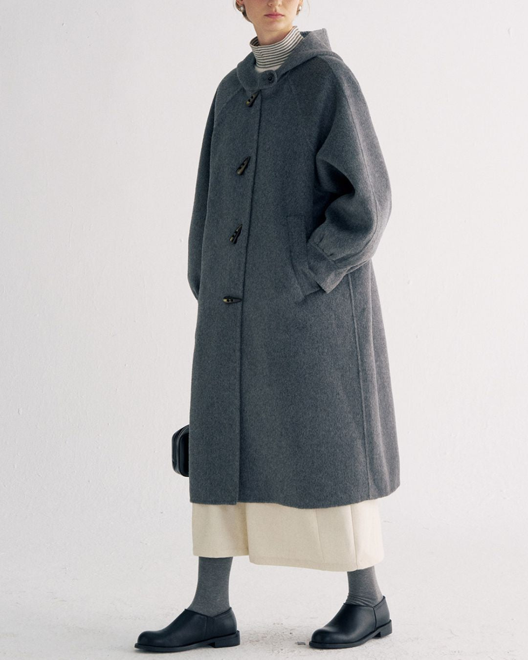 Double-faced Duffle Long Coat　CT030